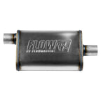Flow Fx Muffler Flow Fx Muffler 2.25 Offset In/ 2.25 Center Out Moderate Sound Stainless Steel Flowmaster