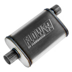 Flow Fx Muffler Flow Fx Muffler 2.50 Offset In/ 2.50 Center Out Moderate Sound Stainless Steel Flowmaster