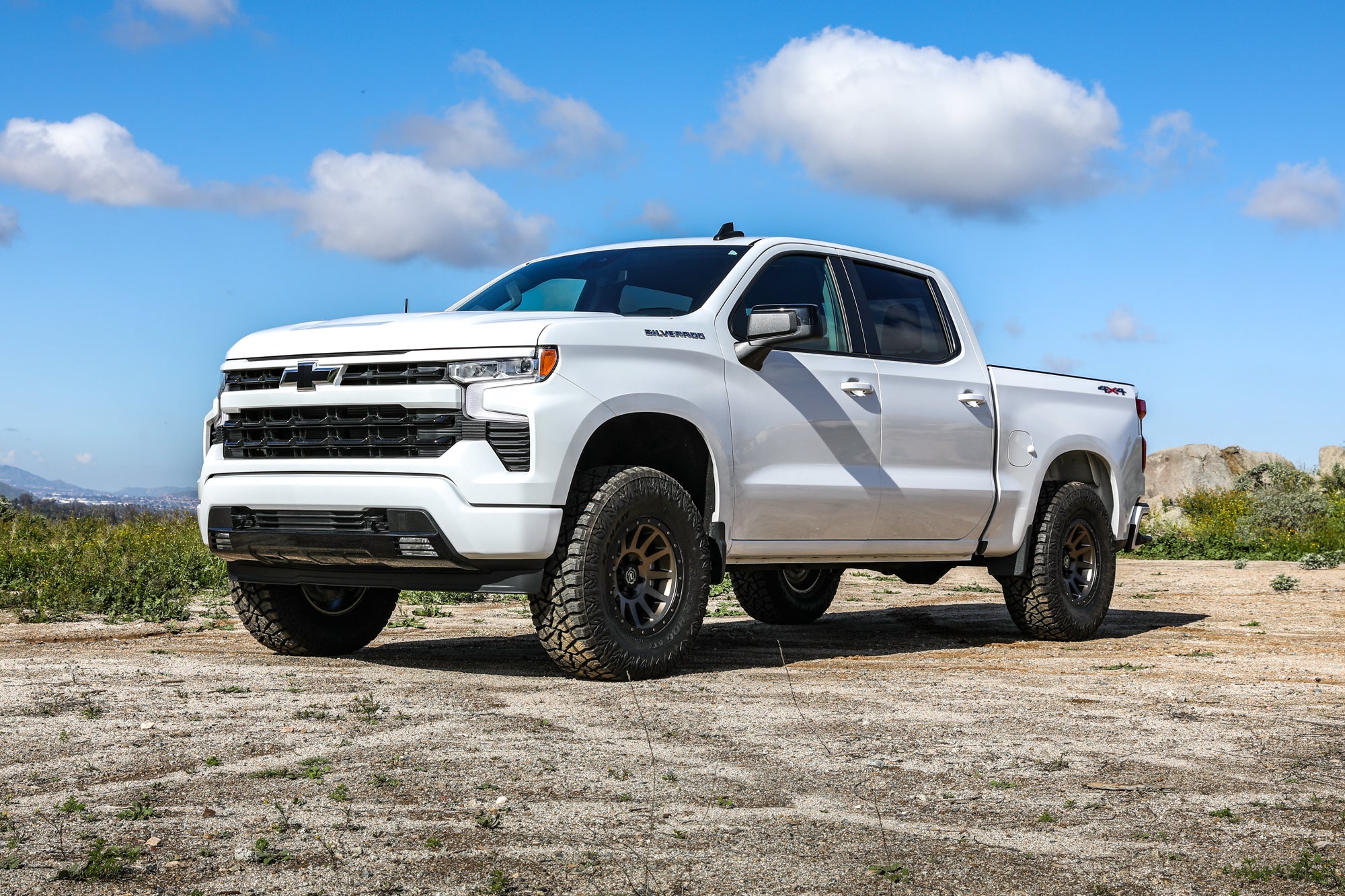 2019-2023 GM 1500 Front 2.38-3.75 Inch Lift 2.5 Exp Coilover Icon Vehicle Dynamics