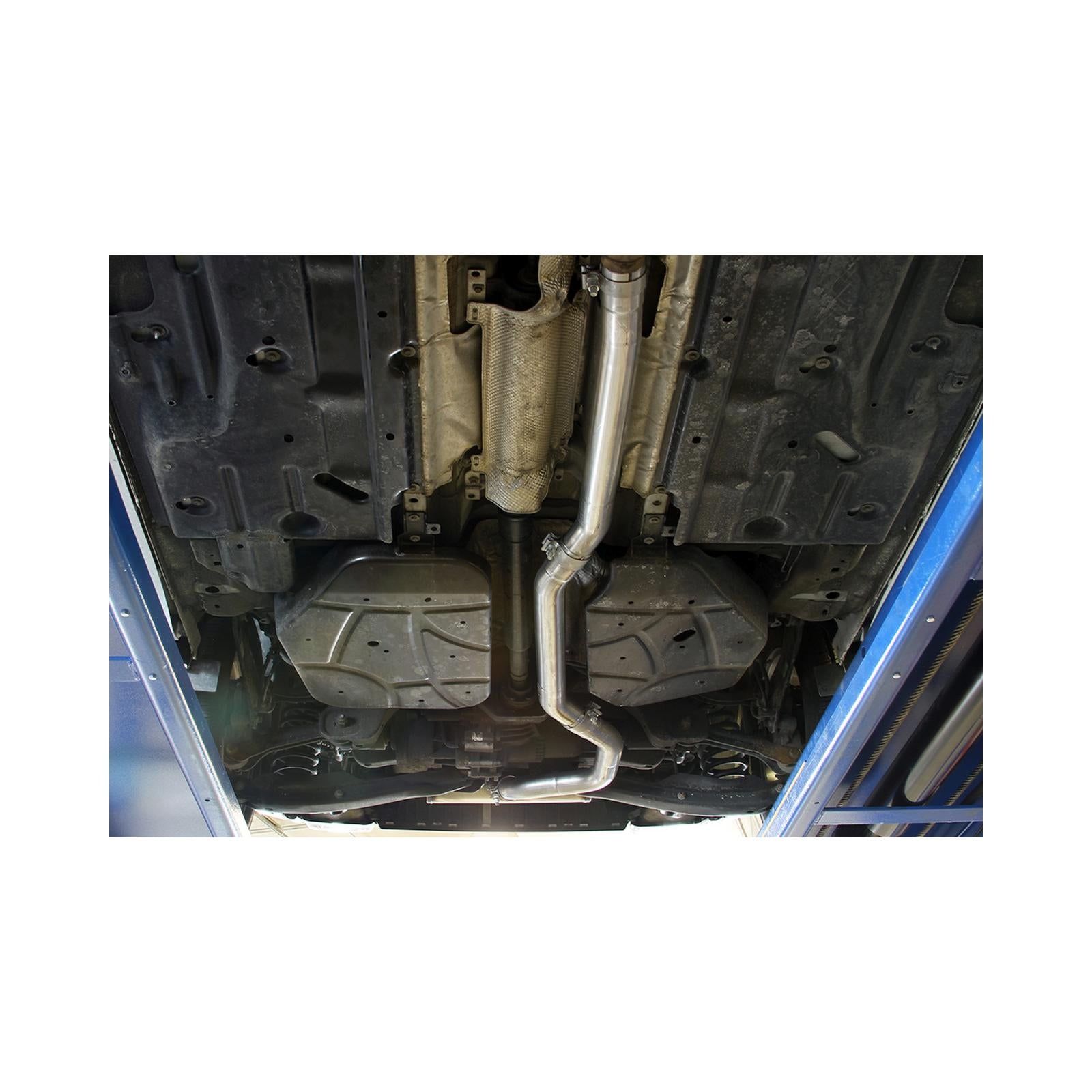 Flow Fx Cat-Back Exhaust System Fits 2014-2022 Jeep Cherokee 3.2-Liter, Flow Fx Cat-Back 2.5-Inch Stainless Steel Exhaust System, 3.5-Inch Black Ceramic Tips, Dual Out Rear Exit Flowmaster