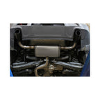 Flow Fx Cat-Back Exhaust System Fits 2014-2022 Jeep Cherokee 3.2-Liter, Flow Fx Cat-Back 2.5-Inch Stainless Steel Exhaust System, 3.5-Inch Black Ceramic Tips, Dual Out Rear Exit Flowmaster