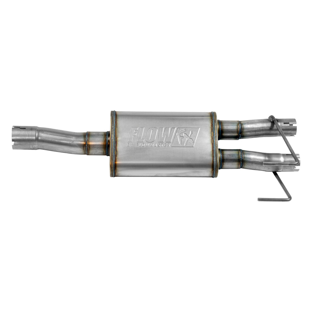 Flow Fx Direct Fit Muffler Fits 2009-2024 (Classic Body) Ram 1500 With 5.7L Hemi, 2/4 Wheel Drive And All Wheelbases With Factory Dual Tailpipe Option Aggressive To Moderate Sound Flowmaster