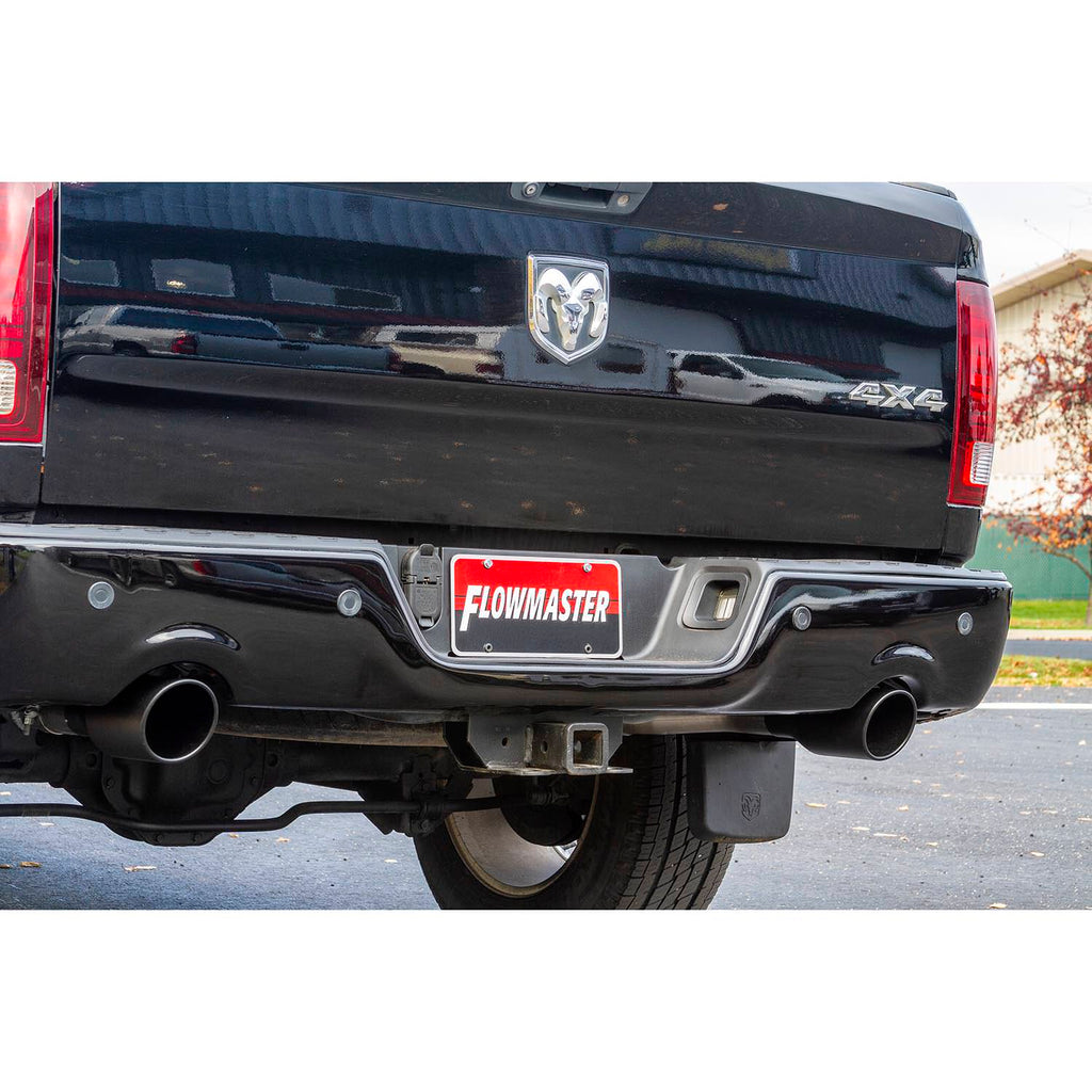 Flow Fx Cat-Back Exhaust System Fits 2009-2024 (Classic Body) Ram 1500 5.7L Hemi Engines, And 2009-2013 4.7L Models Aggressive To Moderate Sound Flowmaster