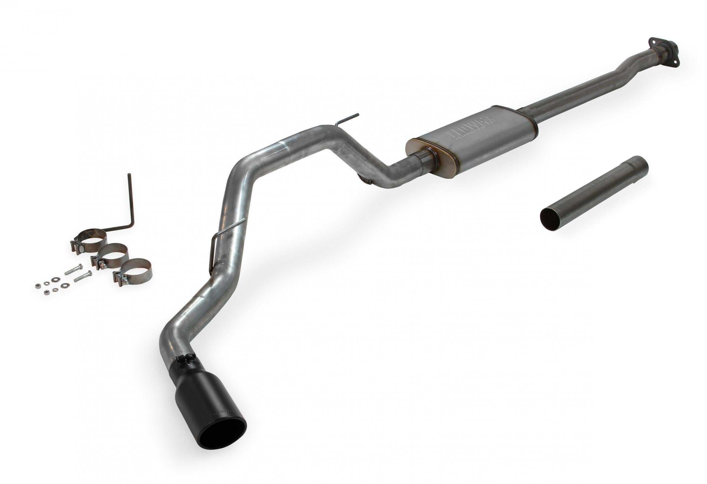 Flow Fx Cat-Back Exhaust System Fits 2009-2014 Ford F-150 With 3.5L Ecoboost, 4.6L, 5.0L, 5.4L Engines Moderate Sound Flowmaster