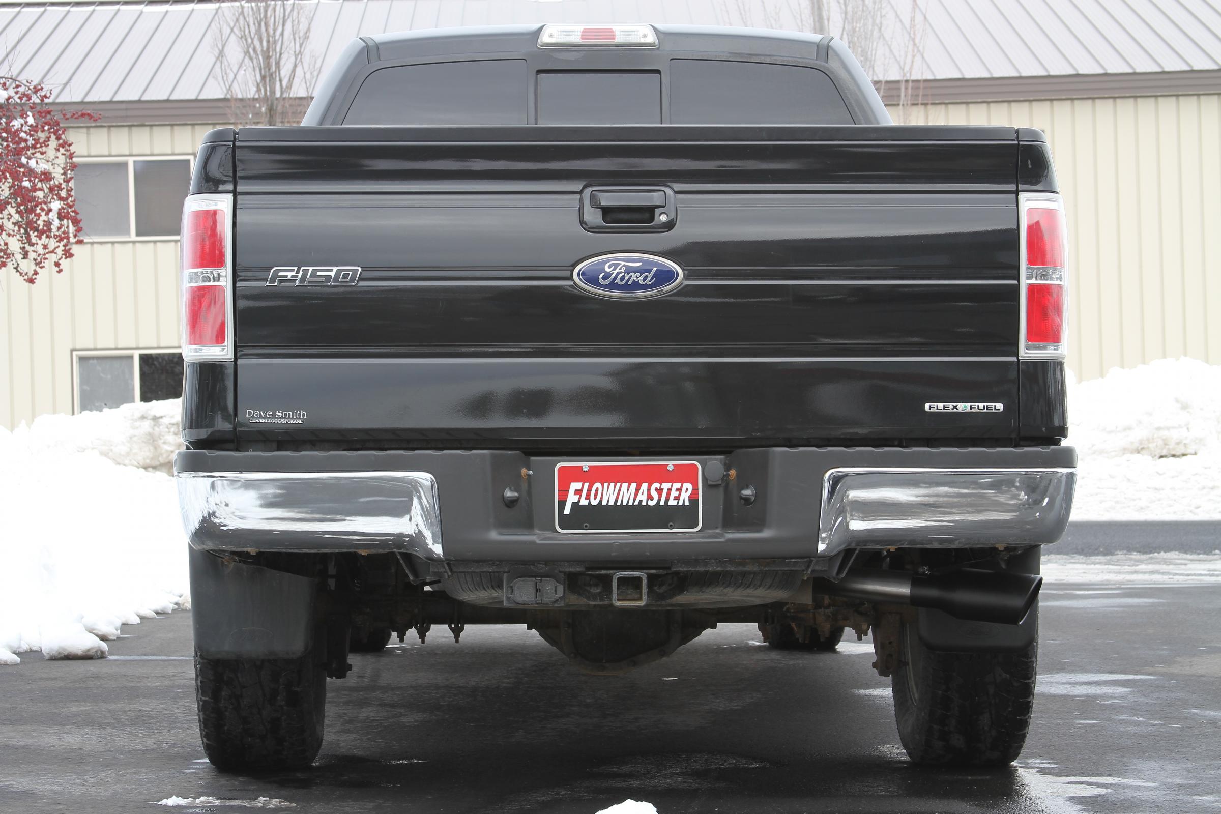 Flow Fx Cat-Back Exhaust System Fits 2009-2014 Ford F-150 With 3.5L Ecoboost, 4.6L, 5.0L, 5.4L Engines Moderate Sound Flowmaster