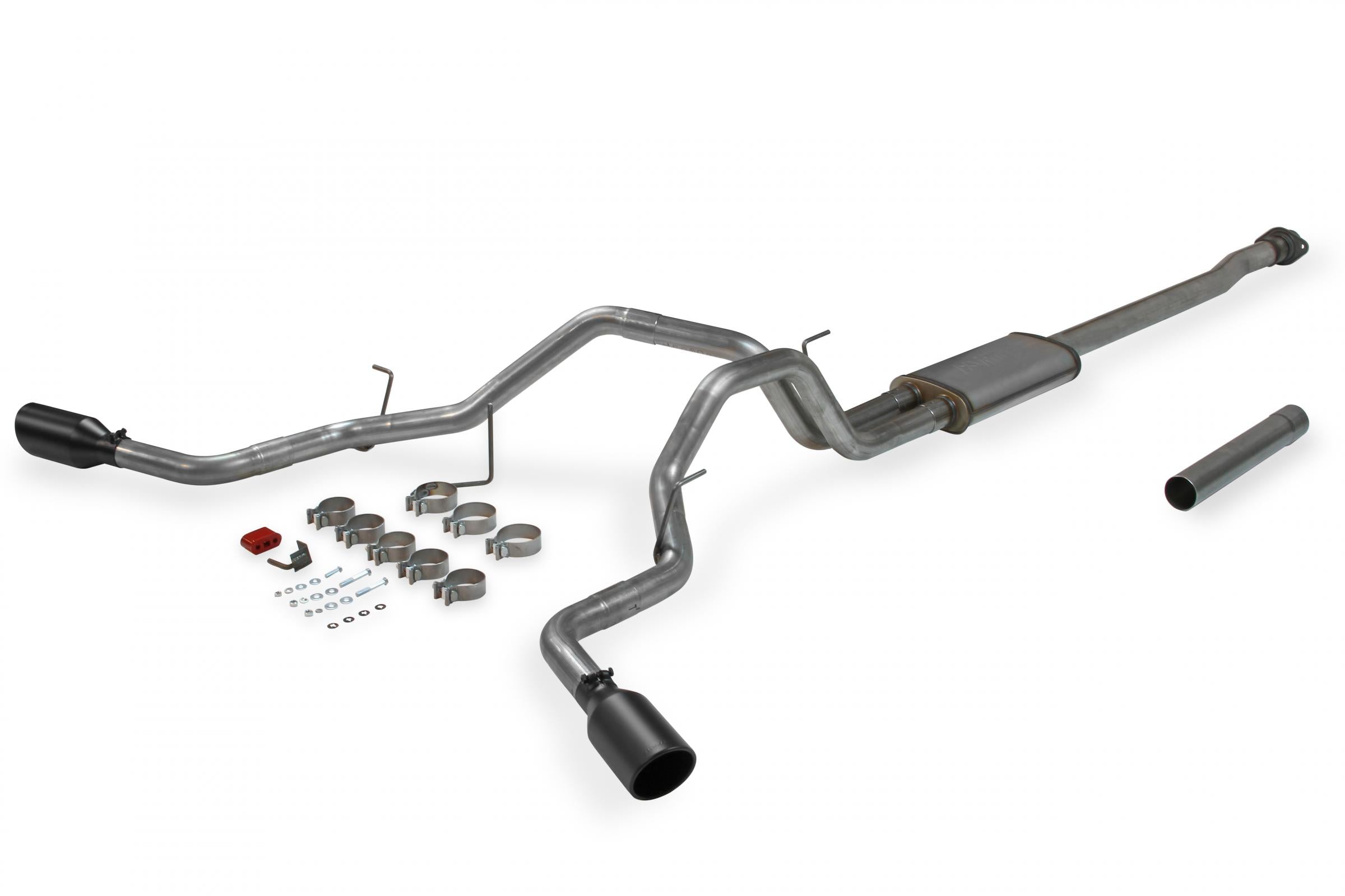 Flow Fx Cat-Back Exhaust System Fits 2009-2014 Ford F-150, 3.5L Ecoboost, 4.6L, 5.0L, 5.4L, 2/4 Wheel Drive/All Wheelbases Moderate Sound Flowmaster