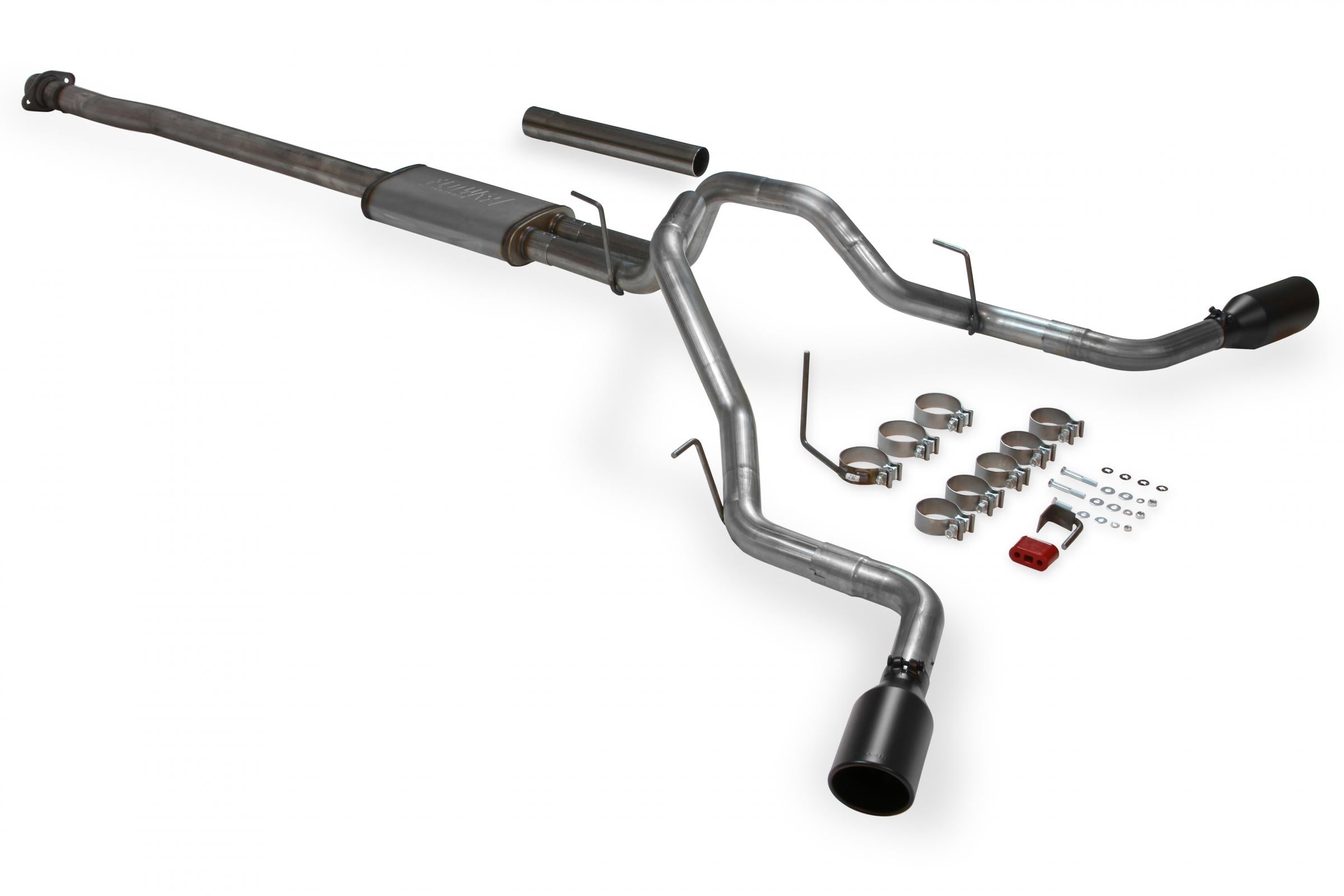 Flow Fx Cat-Back Exhaust System Fits 2009-2014 Ford F-150, 3.5L Ecoboost, 4.6L, 5.0L, 5.4L, 2/4 Wheel Drive/All Wheelbases Moderate Sound Flowmaster