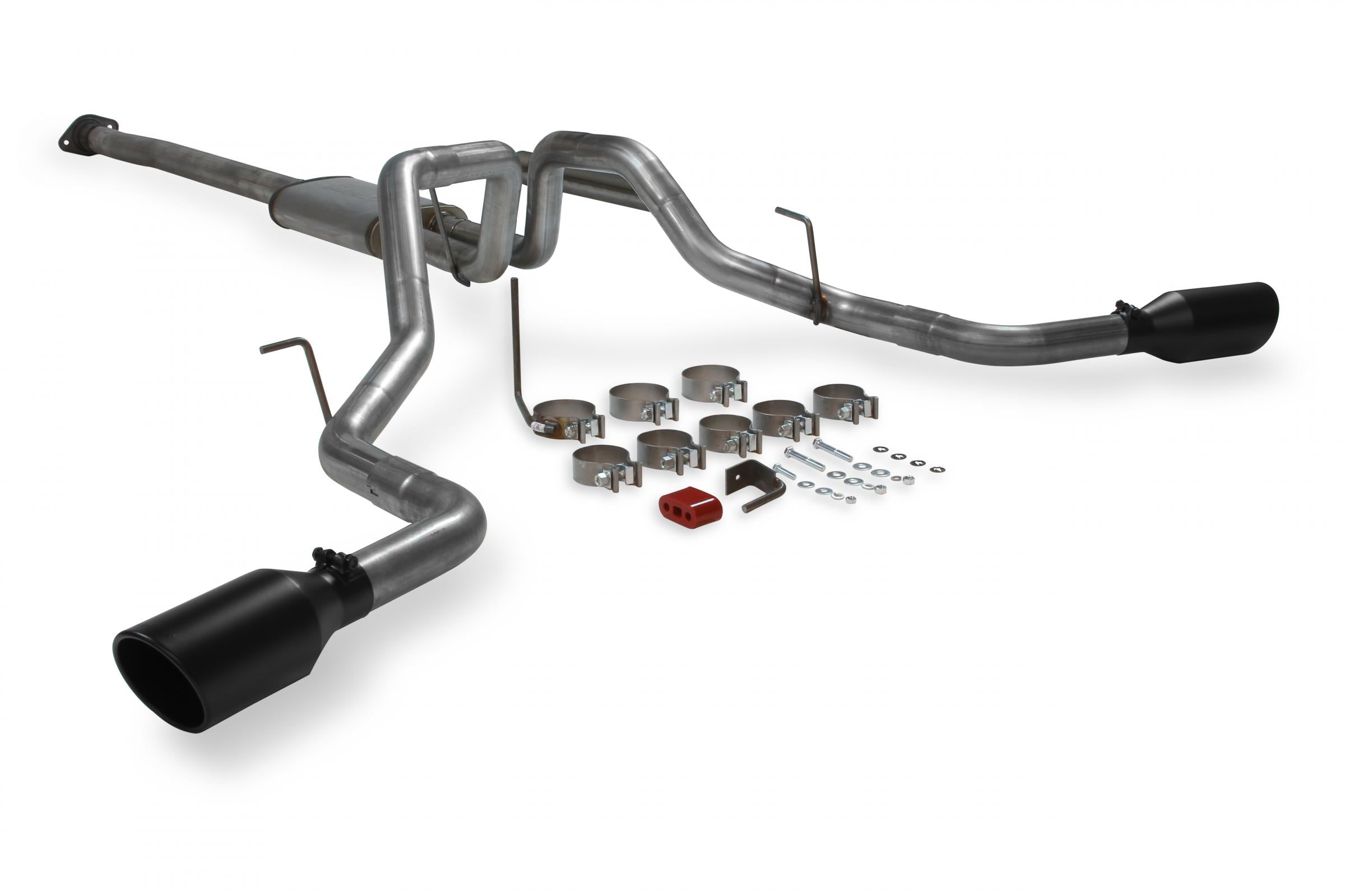 Flow Fx Cat-Back Exhaust System Fits 2009-2014 Ford F-150, 3.5L Ecoboost, 4.6L, 5.0L, 5.4L, 2/4 Wheel Drive/All Wheelbases Moderate Sound Flowmaster