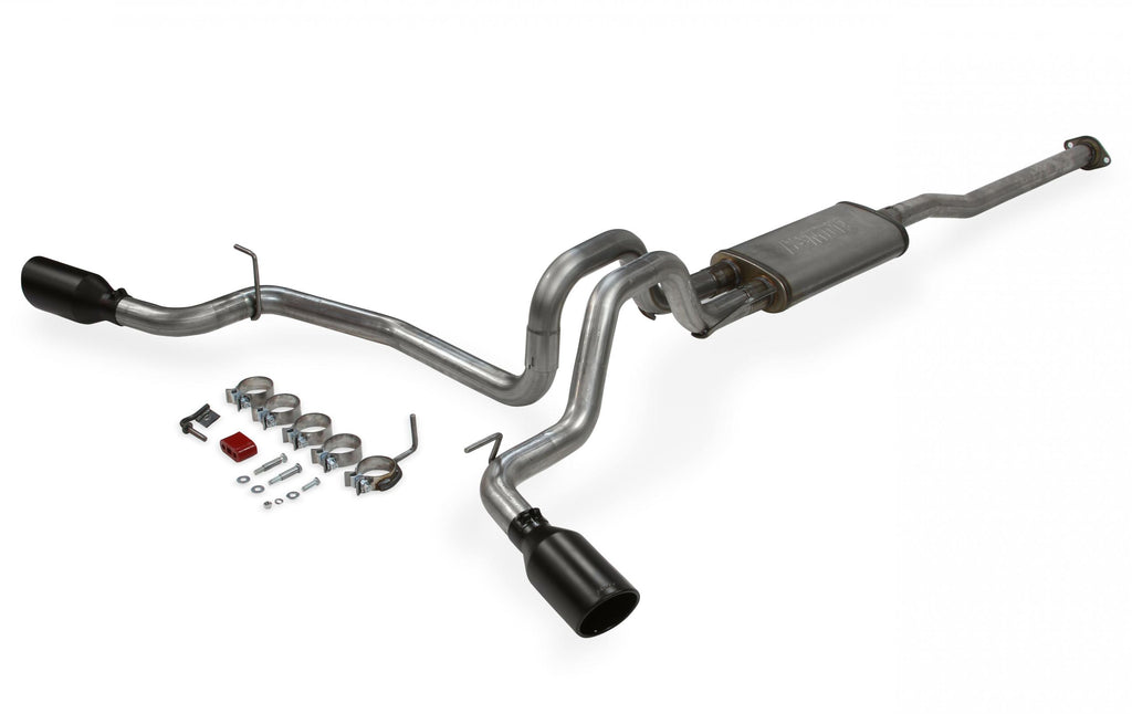 Flow Fx Cat-Back Exhaust System Fits 2005-2015 Toyota Tacoma 4.0L Engine, Flow Fx Stainless Steel, Dual Exit, Cat-Back Exhaust System, 2/4 Wd And All Wheelbases Moderate Sound Flowmaster