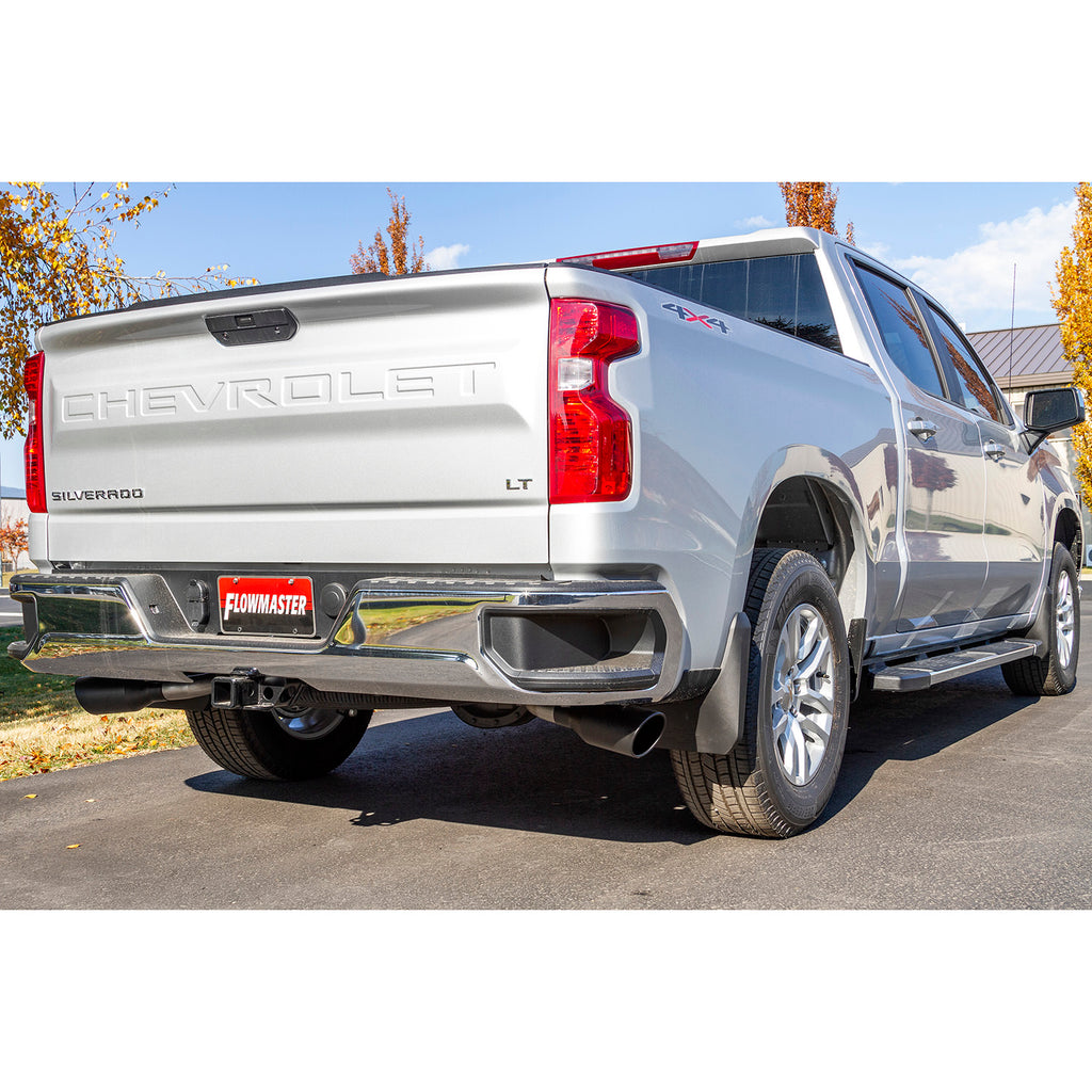 Flow Fx Cat-Back Exhaust System Fits 2019-2026 Chevrolet Silverado 1500/Gmc Sierra 1500 Crew Cab And Double Cab Models With 5.3L Engine Aggressive To Moderate Sound Flowmaster