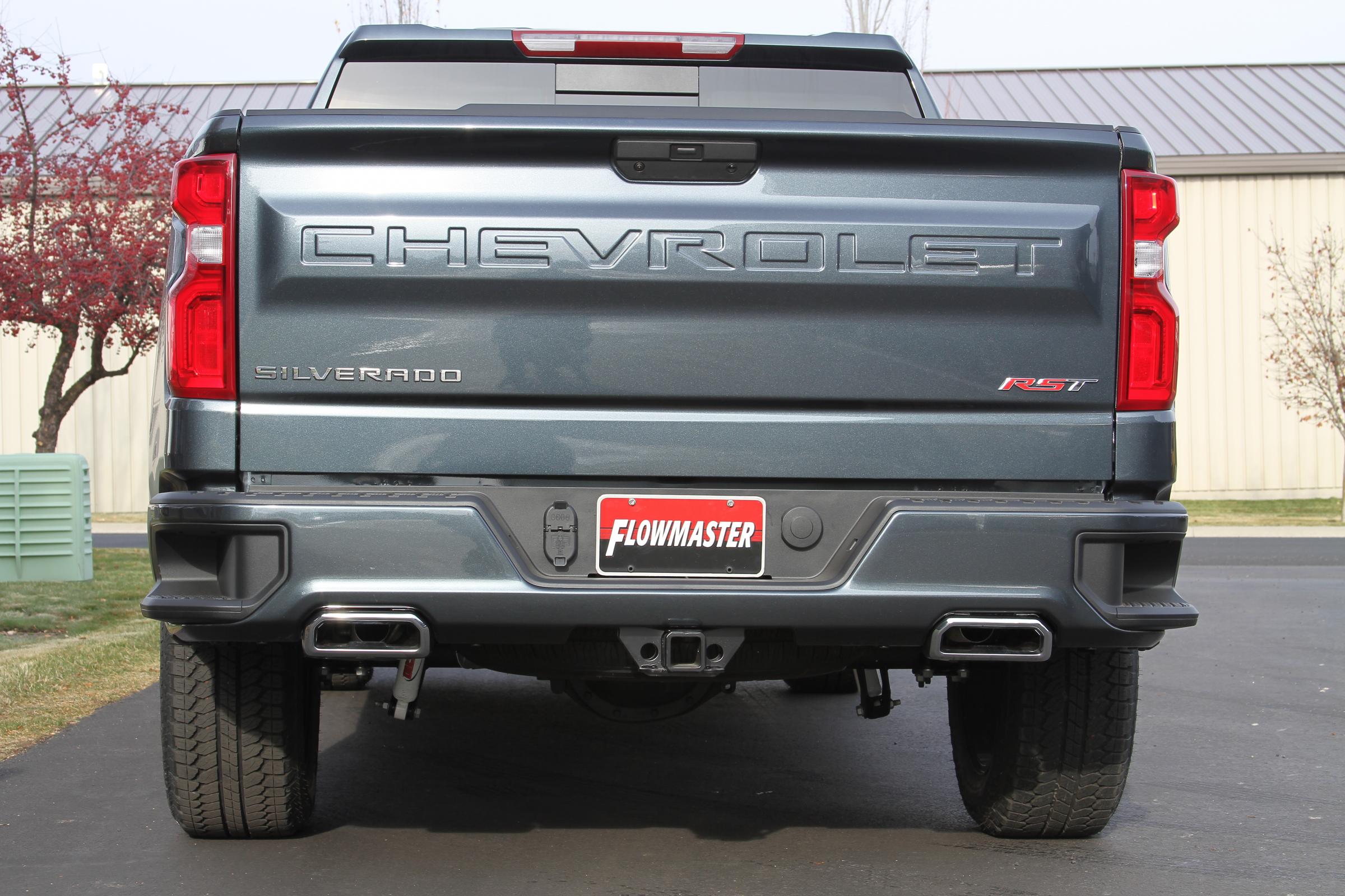 Flow Fx Cat-Back Exhaust System Fits 2019-2026 Chevrolet Silverado 1500/Gmc Sierra 1500 Crew Cab/Double Cab Models With 5.3L Engine And Factory Dual Tailpipes Aggressive To Moderate Sound Flowmaster
