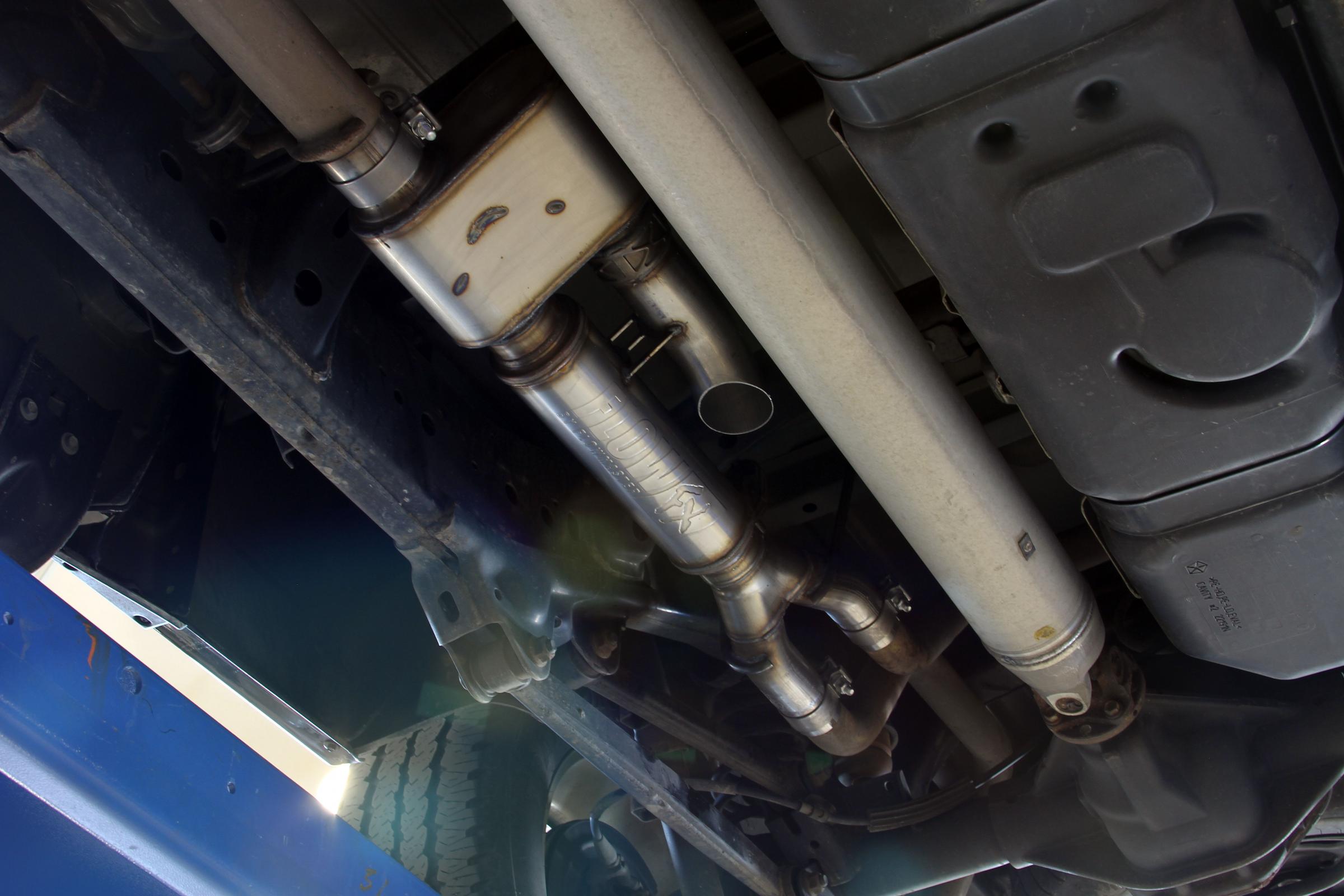 Flow Fx Direct Fit Dual Mode Muffler With Active Valve Fits 2009-2024 (Classic Body) Ram 1500 5.7L Hemi With Factory Dual Tailpipes Aggressive To Moderate Sound Flowmaster