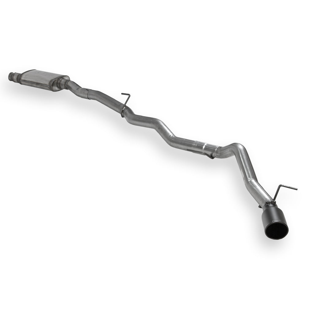 Flow Fx Cat-Back Exhaust System Fits 2020-2025 Jeep Gladiator With 3.6L Engine, 409 Stainless Steel, Single Exit With Black Tip Aggressive To Moderate Sound Flowmaster
