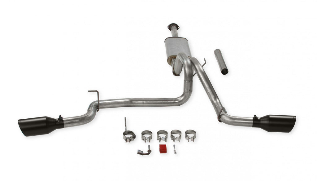 Flow Fx Cat-Back Exhaust System Fits 2016-2023 Tacoma 3.5L, Flow Fx, Stainless Steel, Dual Exit Exhaust System, 2/4 Wheel Drive, All Wheelbases Aggressive To Moderate Sound Flowmaster