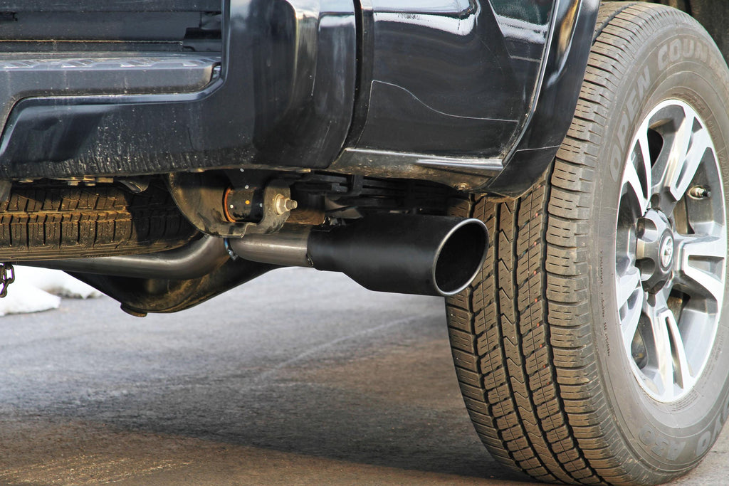 Flow Fx Cat-Back Exhaust System Fits 2016-2023 Tacoma 3.5L, Flow Fx, Stainless Steel, Dual Exit Exhaust System, 2/4 Wheel Drive, All Wheelbases Aggressive To Moderate Sound Flowmaster