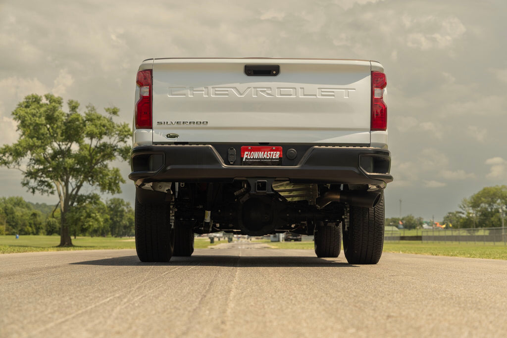 Flow Fx Cat-Back Exhaust System Fits 20-26 GM 2500Hd/3500Hd 6.6L Gas Engine Ffx Cat-Back Single Exit Exhaust System, 409 Stainless Steel Flowmaster
