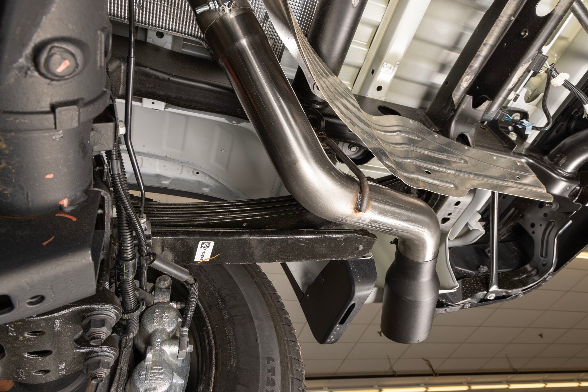 Flow Fx Cat-Back Exhaust System Fits 20-26 GM 2500Hd/3500Hd 6.6L Gas Engine Ffx Cat-Back Single Exit Exhaust System, 409 Stainless Steel Flowmaster