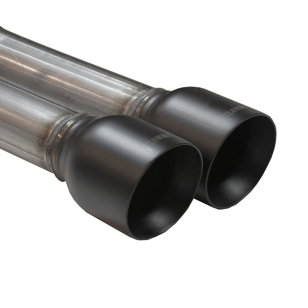 Flow Fx Cat-Back Exhaust System 2009-2013 Silverado/Sierra 1500 5.3L V8 Flow Fx 3.0 Inch To Dual 2.5 Inch Cat-Back, Dual Side Exit, 409 Stainless Steel Exhaust System With Black Tips Flowmaster
