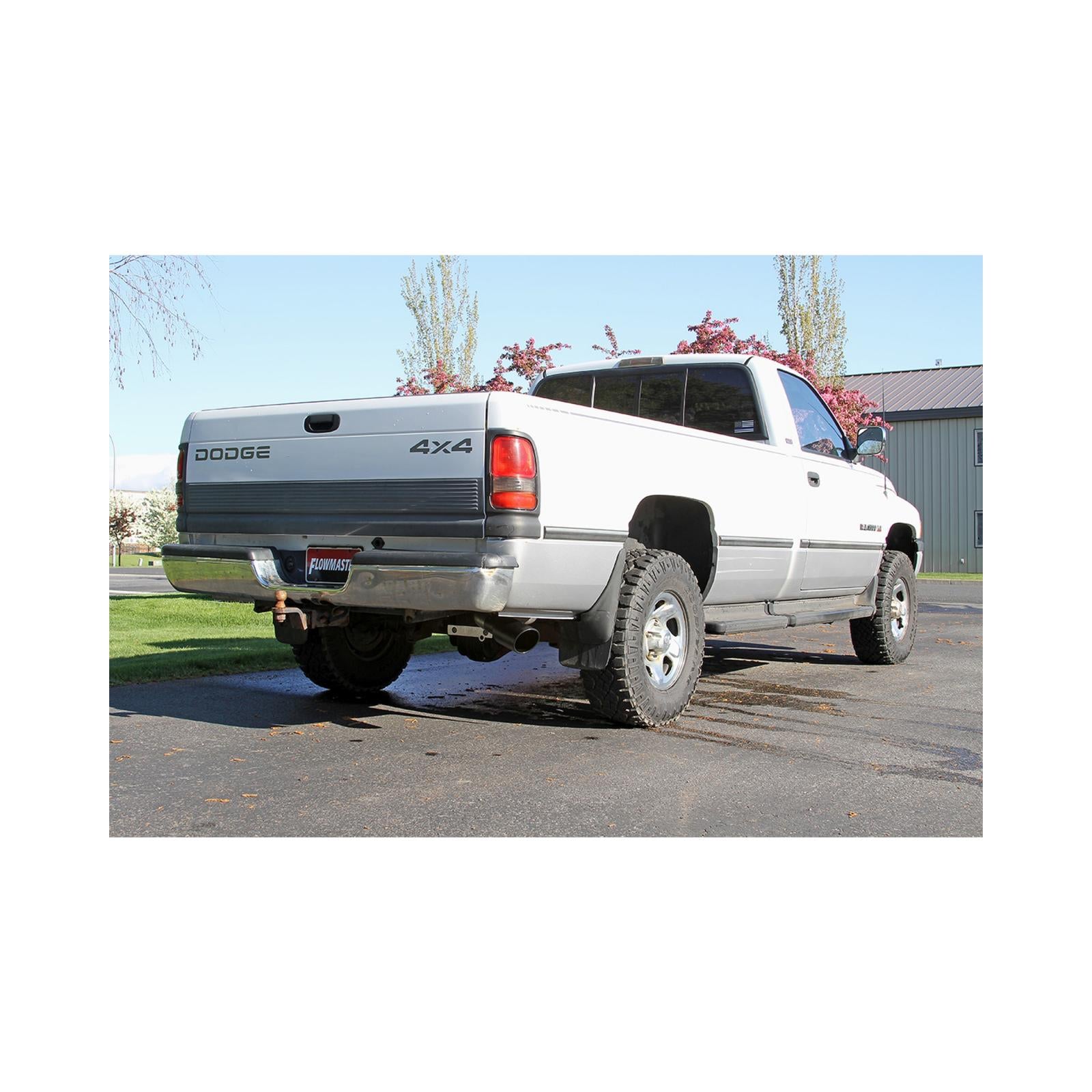 Flow Fx Cat-Back Exhaust System Fits 1994-2001 Dodge Ram 1500 Trucks With 3.9L, 5.2L, And 5.9L Engines 1994-2002 2500/3500 With 5.9L Engine Flowmaster