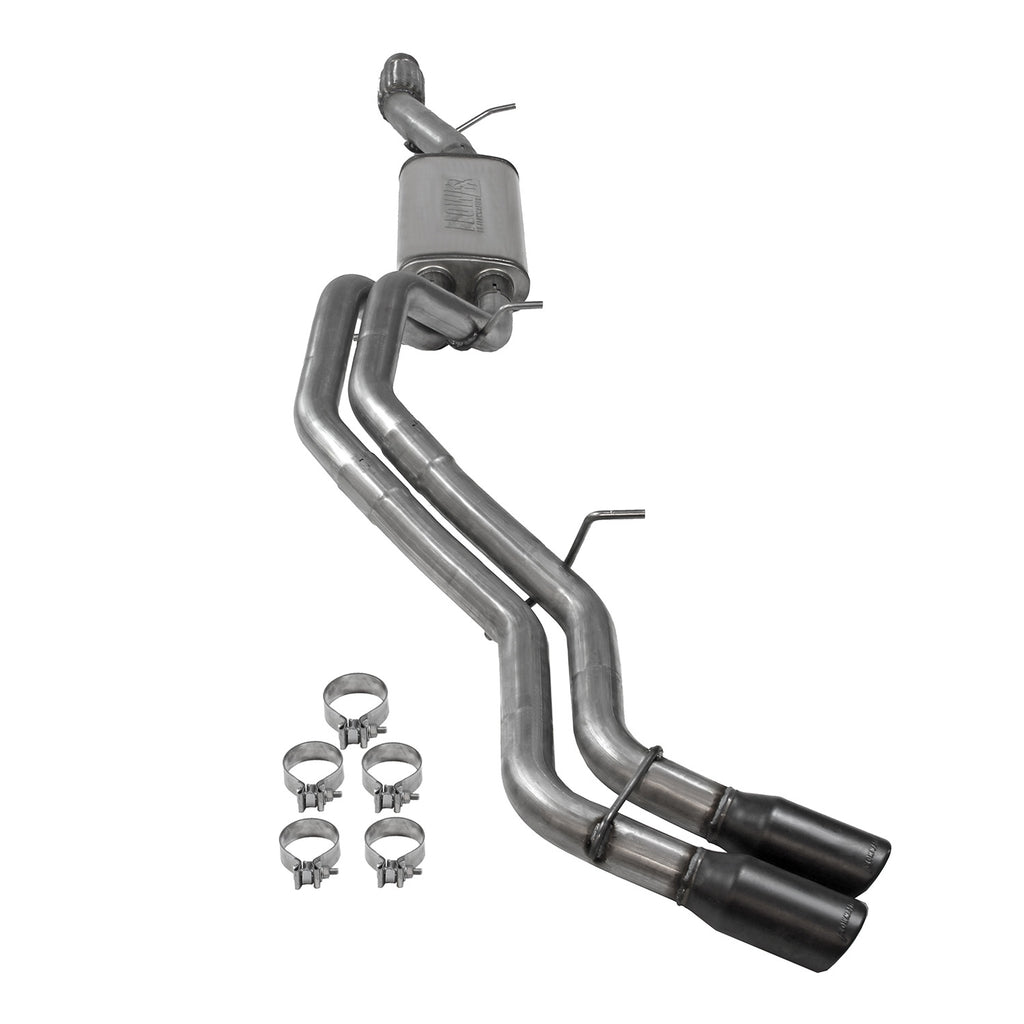 Flow Fx Cat-Back Exhaust System Fits 2015-2020 GM Tahoe/Yukon 5.3L, Flow Fx Cat-Back, Dual Out Same Side Exit, Stainless Steel Exhaust System Flowmaster