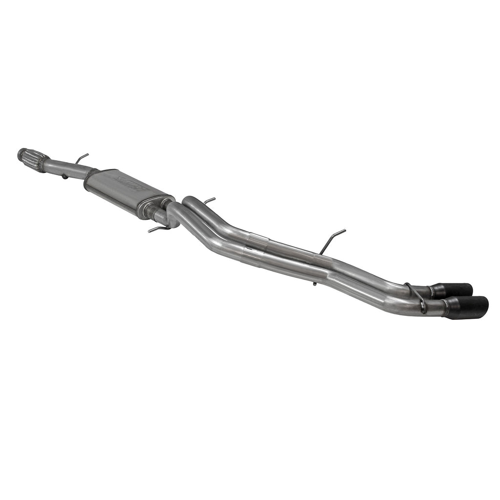 Flow Fx Cat-Back Exhaust System Fits 2015-2020 GM Tahoe/Yukon 5.3L, Flow Fx Cat-Back, Dual Out Same Side Exit, Stainless Steel Exhaust System Flowmaster