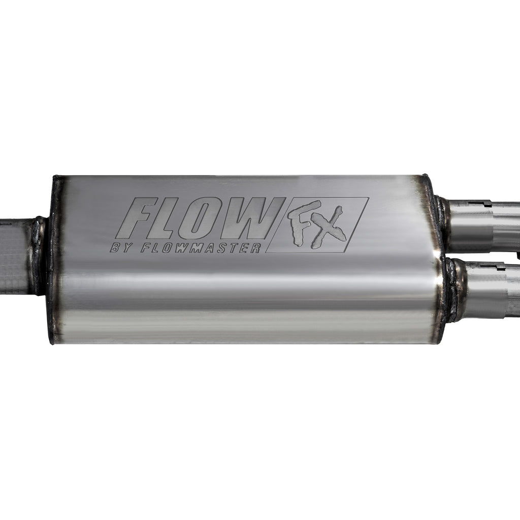 Flow Fx Cat-Back Exhaust System Fits 2011-2018 GM 1500 6.2-Liter Cat-Back, Dual Side Exit, Stainless Steel Exhaust System Flowmaster