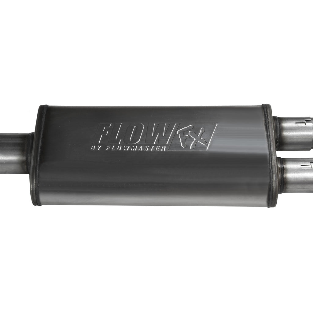 Flow Fx Cat-Back Exhaust System Fits 2009-2024 Dodge Ram 1500 (19-24 1500 Classic) 4.7/5.7-Liter, Flow Fx Cat-Back, Dual Same Side Out Exit, Stainless Steel Exhaust System Flowmaster