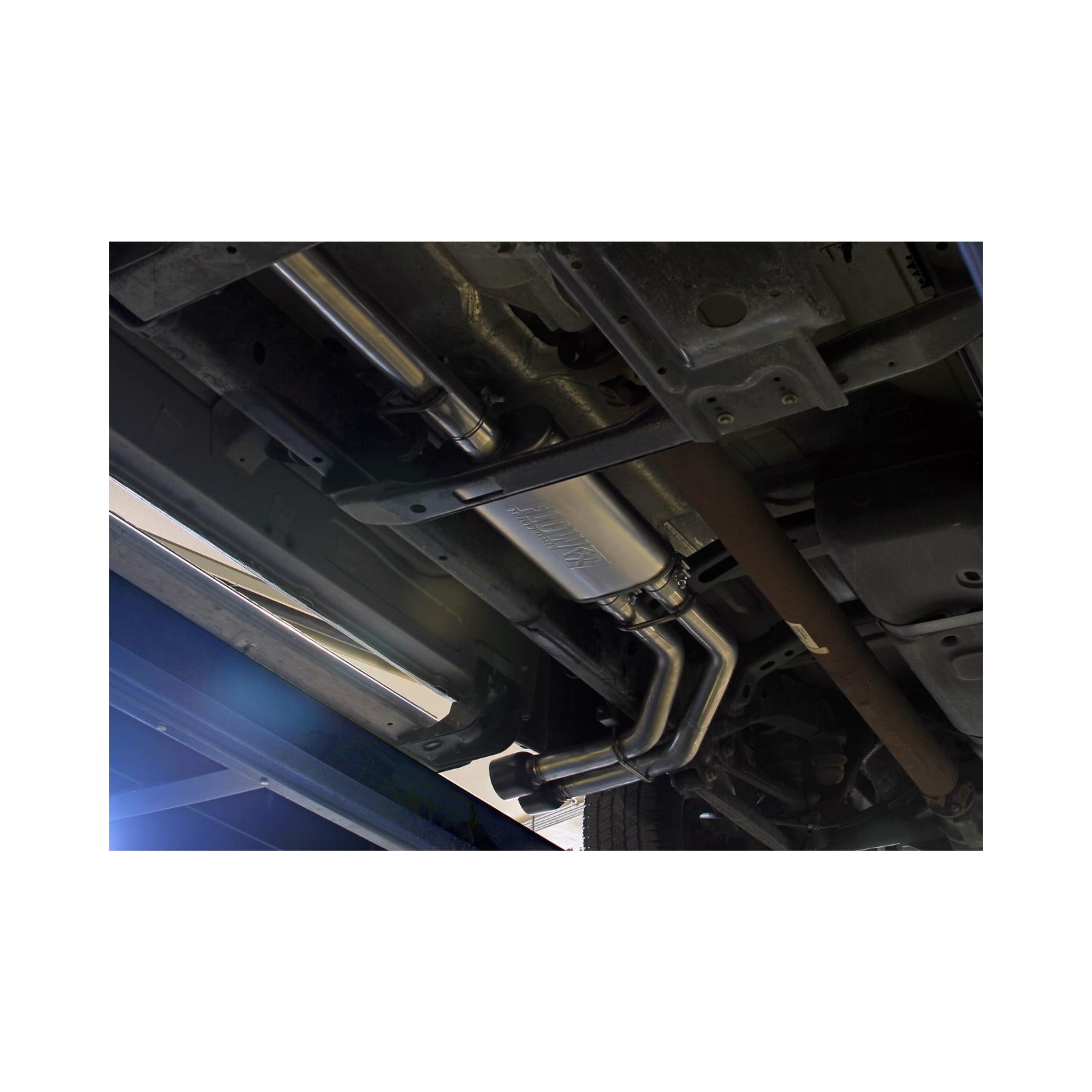 Flow Fx Cat-Back Exhaust System Fits 2009-2024 Dodge Ram 1500 (19-24 1500 Classic) 4.7/5.7-Liter, Flow Fx Cat-Back, Dual Same Side Out Exit, Stainless Steel Exhaust System Flowmaster