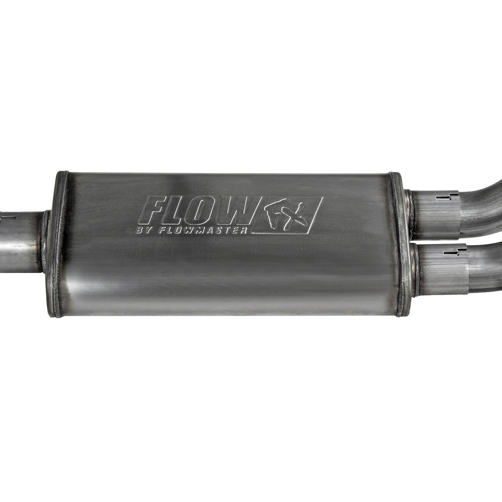 Flow Fx Cat-Back Exhaust System Fits 2006-2008 Dodge Ram 1500 5.7-Liter Cat-Back, Dual Side Exit, Stainless Steel Exhaust System Flowmaster