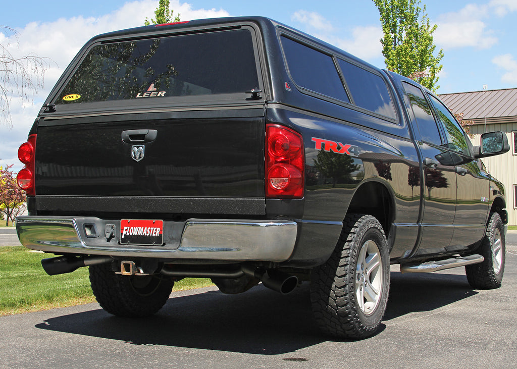 Flow Fx Cat-Back Exhaust System Fits 2006-2008 Dodge Ram 1500 5.7-Liter Cat-Back, Dual Side Exit, Stainless Steel Exhaust System Flowmaster
