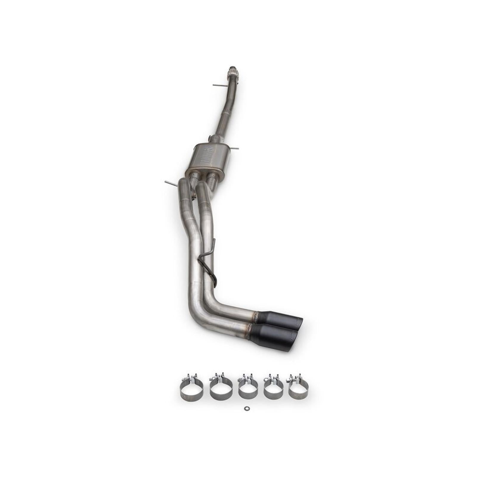 Flow Fx Cat-Back Exhaust System Fits 2019-2023 Ford Ranger 2.3-Liter, Cat-Back, Dual Same Side Exit, Flow Fx Stainless Steel Exhaust System Flowmaster