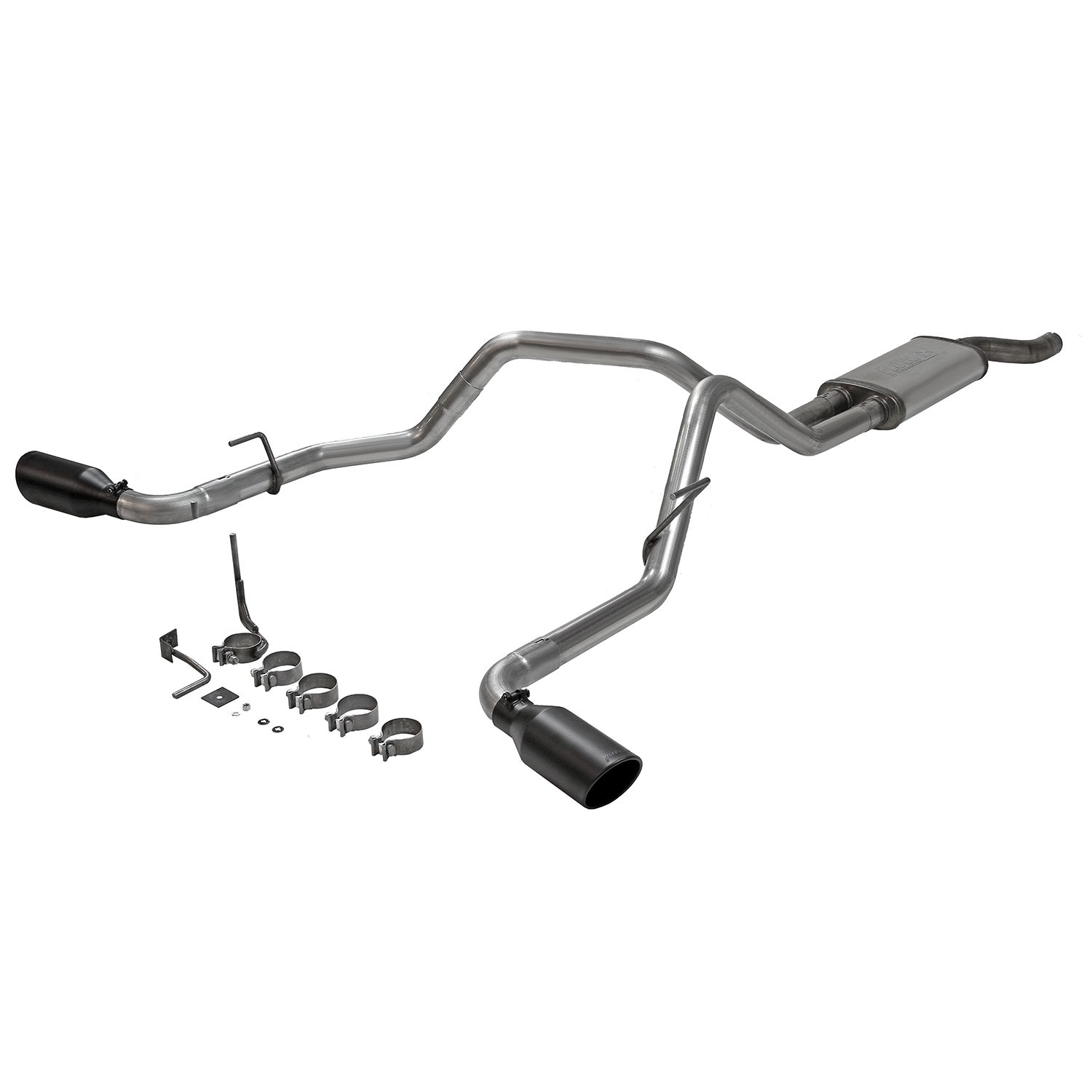 Flow Fx Cat-Back Exhaust System Fits 2005-2019 Nissan Frontier 4.0-Liter Cat-Back, Dual Side Exit, Stainless Steel Exhaust System Flowmaster
