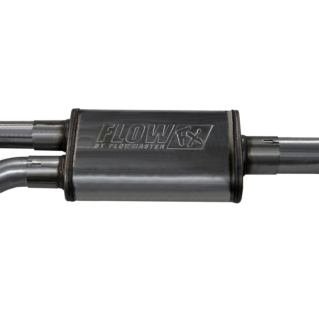 Flow Fx Cat-Back Exhaust System Fits 2017-2024 Nissan Titan 5.6-Liter, Flowfx Cat-Back, Dual Same Side Out Exit, Stainless Steel Exhaust System Flowmaster