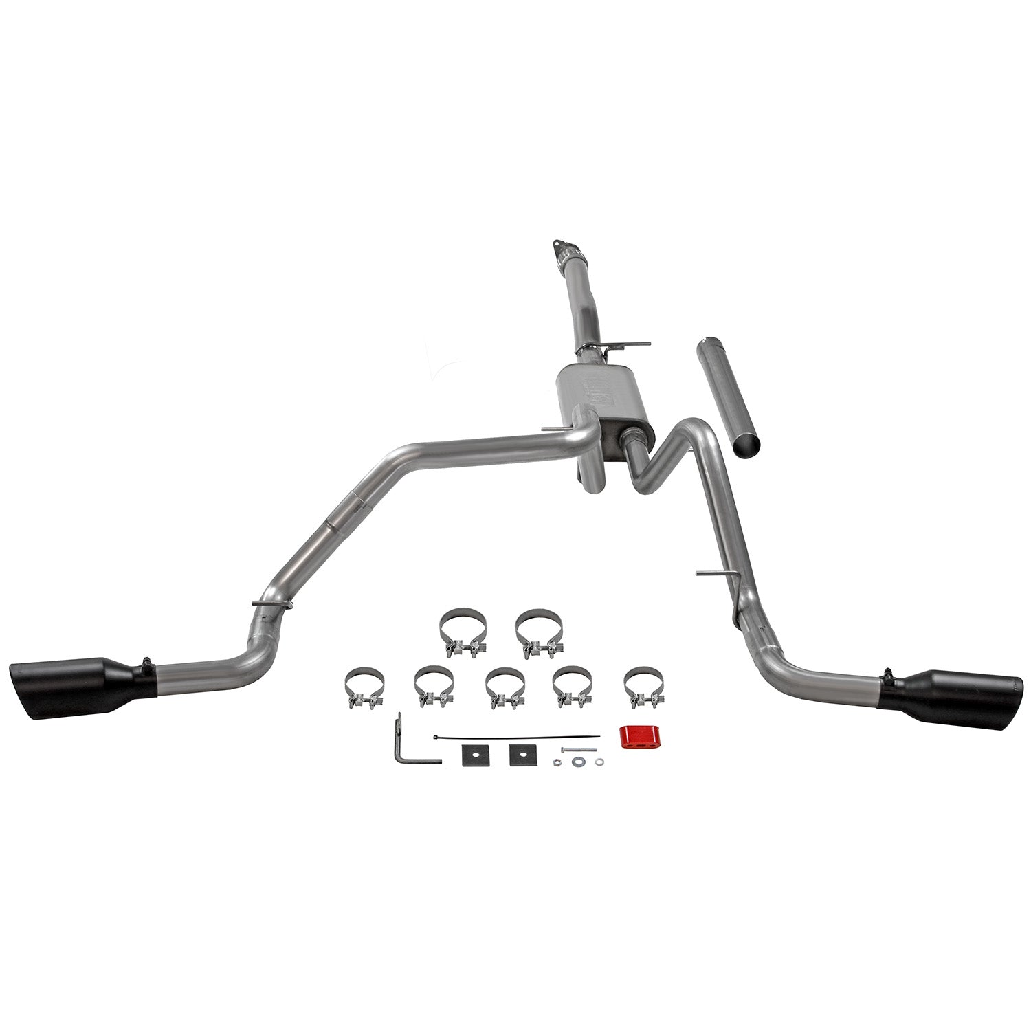 Flow Fx Cat-Back Exhaust System Fits 2019-2026 GM 1500 2.7-Liter Cat-Back, Dual Side Exit, Stainless Steel Exhaust System Flowmaster