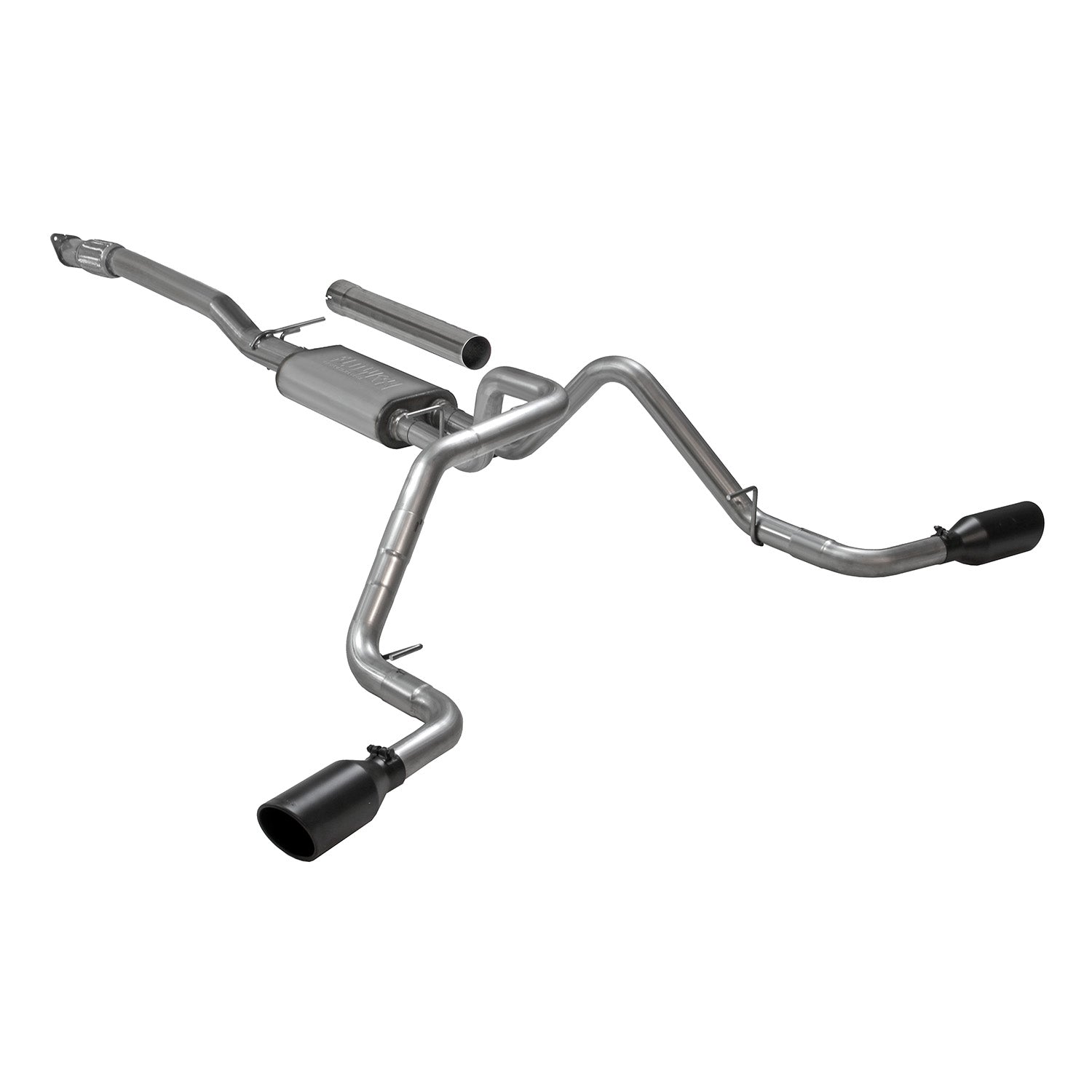 Flow Fx Cat-Back Exhaust System Fits 2019-2026 GM 1500 2.7-Liter Cat-Back, Dual Side Exit, Stainless Steel Exhaust System Flowmaster
