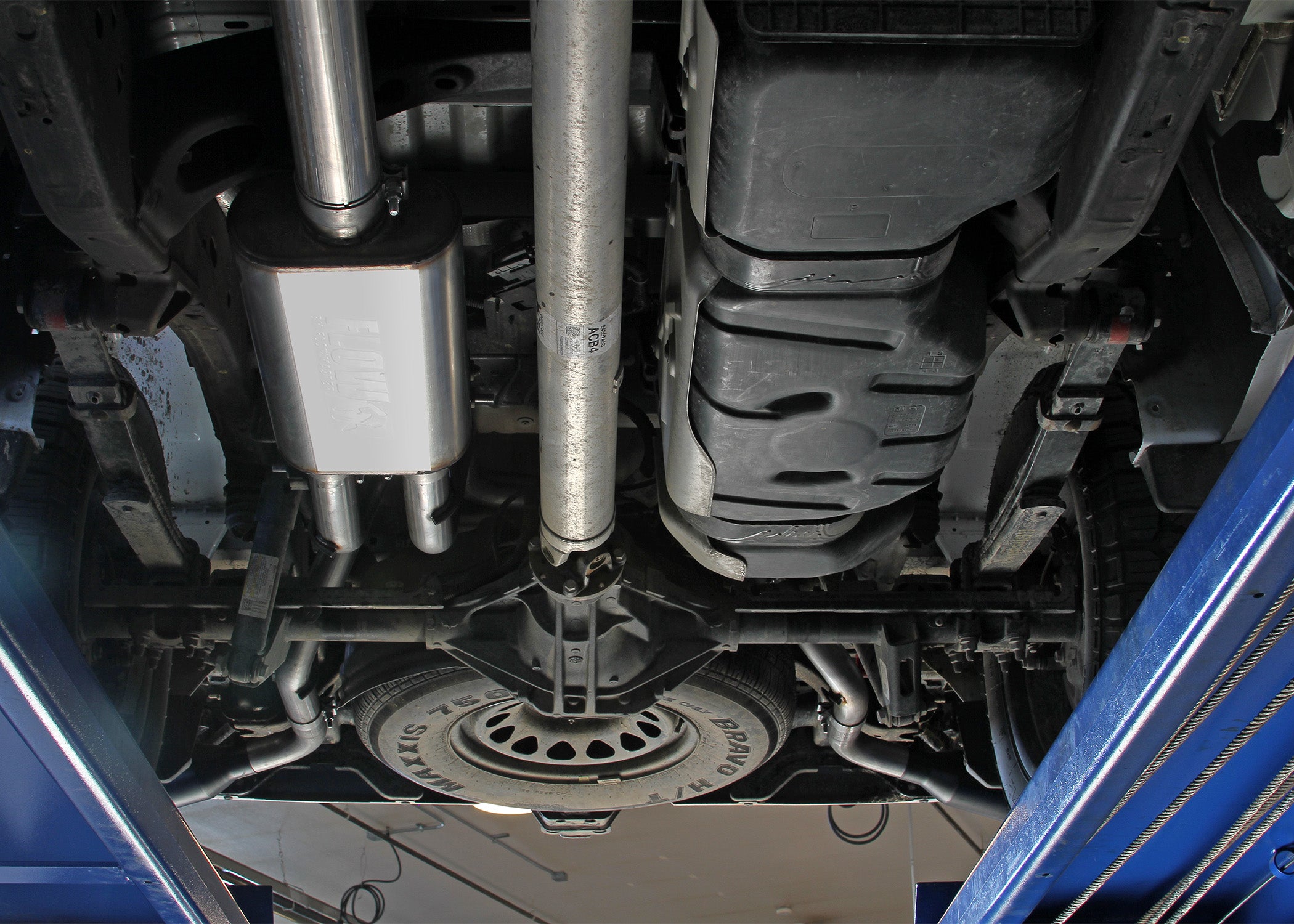 Flow Fx Cat-Back Exhaust System Fits 2019-2026 GM 1500 2.7-Liter Cat-Back, Dual Side Exit, Stainless Steel Exhaust System Flowmaster