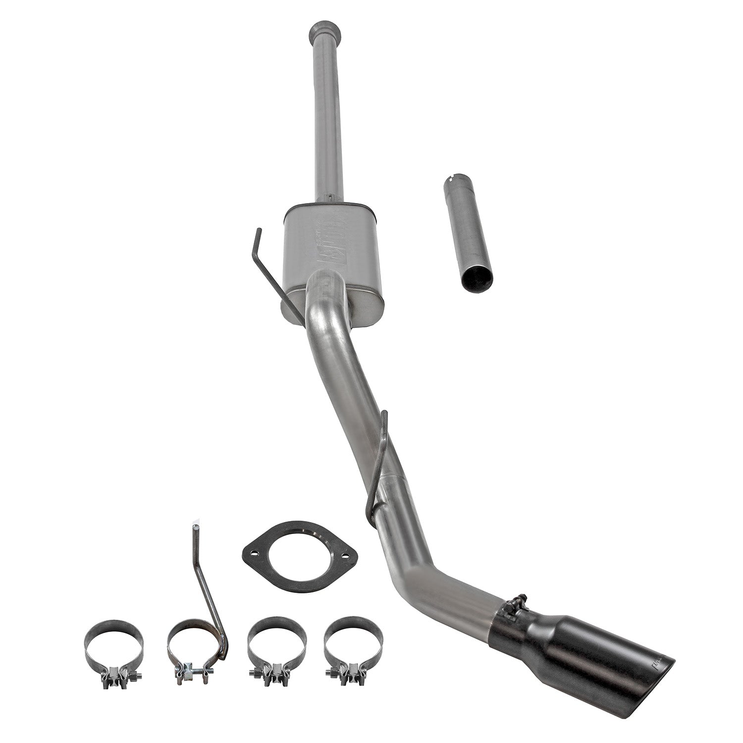 Flow Fx Cat-Back Exhaust System Fits 2021-2025 Ford F-150 2.7, 3.5, 5.0-Liter, Flow Fx Cat-Back 3.00-Inch Stainless Steel Exhaust System, Single Out Side Exit Flowmaster