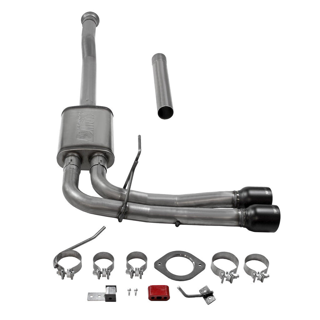 Flow Fx Cat-Back Exhaust System Fits 2021-2025 Ford F-150 2.7, 3.5, 5.0-Liter, Flow Fx Cat-Back 3.00-Inch To 2.50-Inch Stainless Steel Exhaust System, Dual Out Same Side Exit Flowmaster