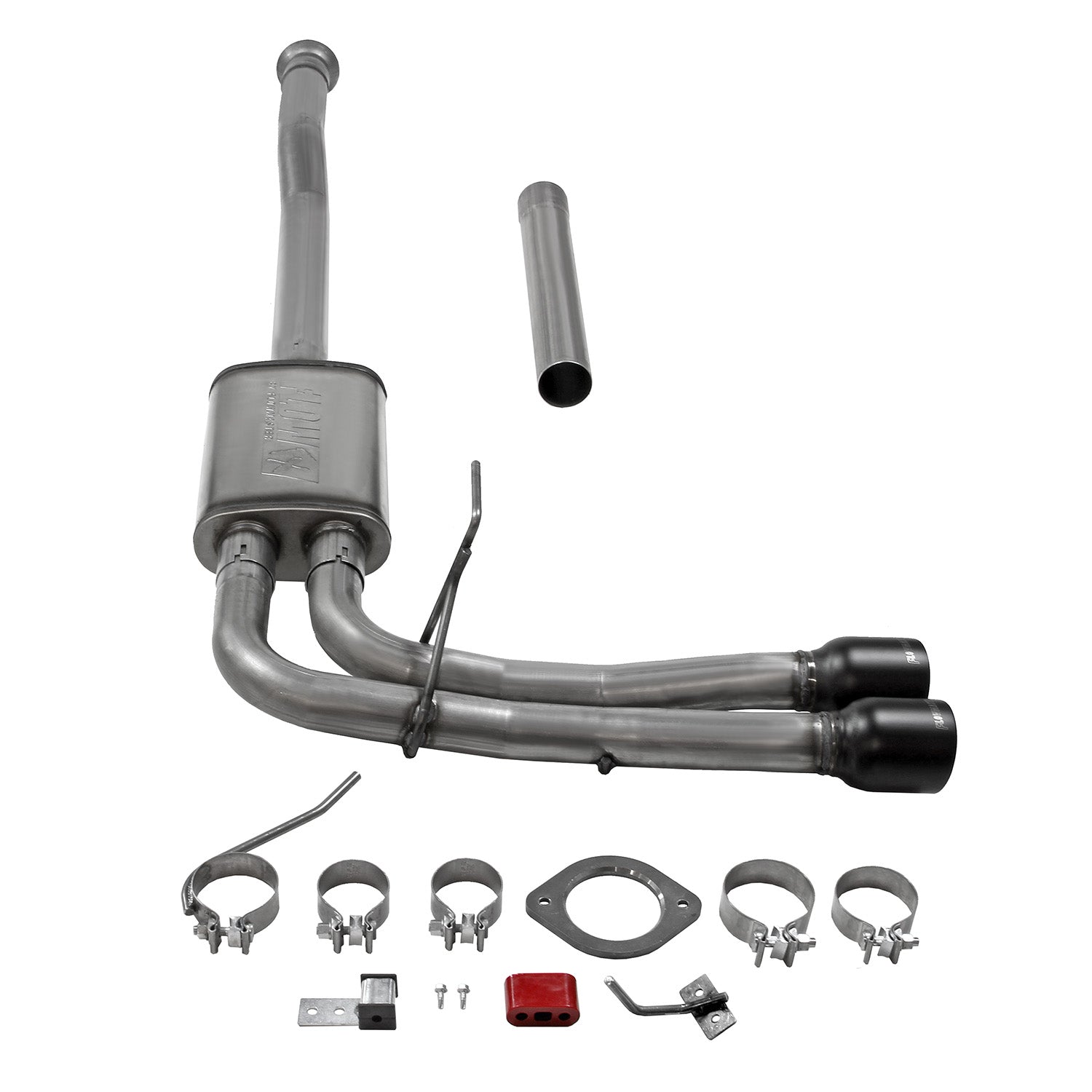 Flow Fx Cat-Back Exhaust System Fits 2021-2025 Ford F-150 2.7, 3.5, 5.0-Liter, Flow Fx Cat-Back 3.00-Inch To 2.50-Inch Stainless Steel Exhaust System, Dual Out Same Side Exit Flowmaster