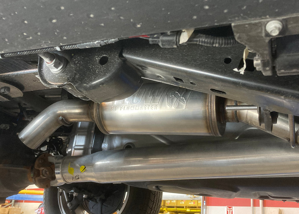 Flow Fx Extreme Cat-Back Exhaust System Fits 2021-2025 Ford F-150 2.7L, 3.5L, 5.0L Flow Fx Extreme Stainless Steel 3.0 Inch Cat-Back Exhaust System Flowmaster