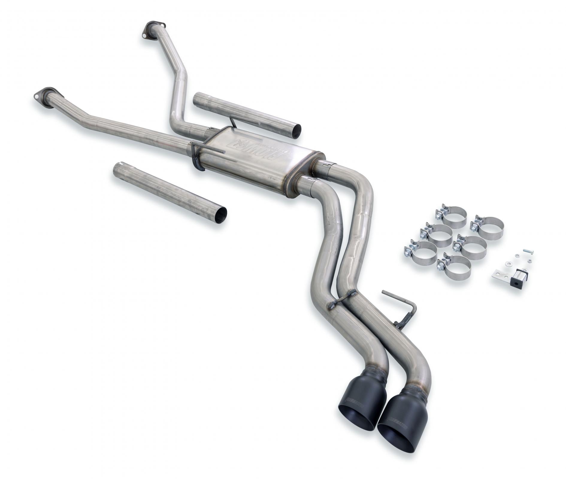Flow Fx Cat-Back Exhaust System Fits 2022-2025 Toyota Tundra 3.4-Liter, Cat-Back, Dual Same Side Exit, Stainless Steel Exhaust System Flowmaster