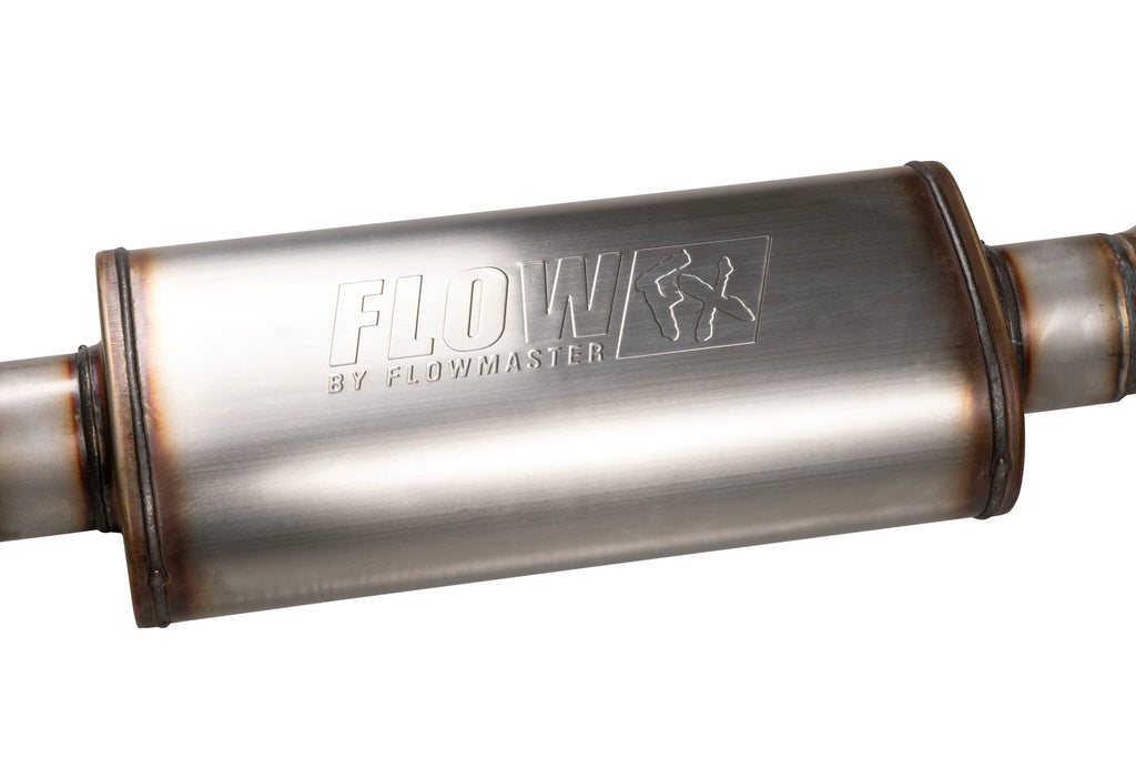Flow Fx Direct Fit Muffler Fits 20-26 GM 2500Hd/3500Hd 6.6L Gas Engine Ffx Direct Fit Muffler Exhaust System, 409 Stainless Steel Flowmaster