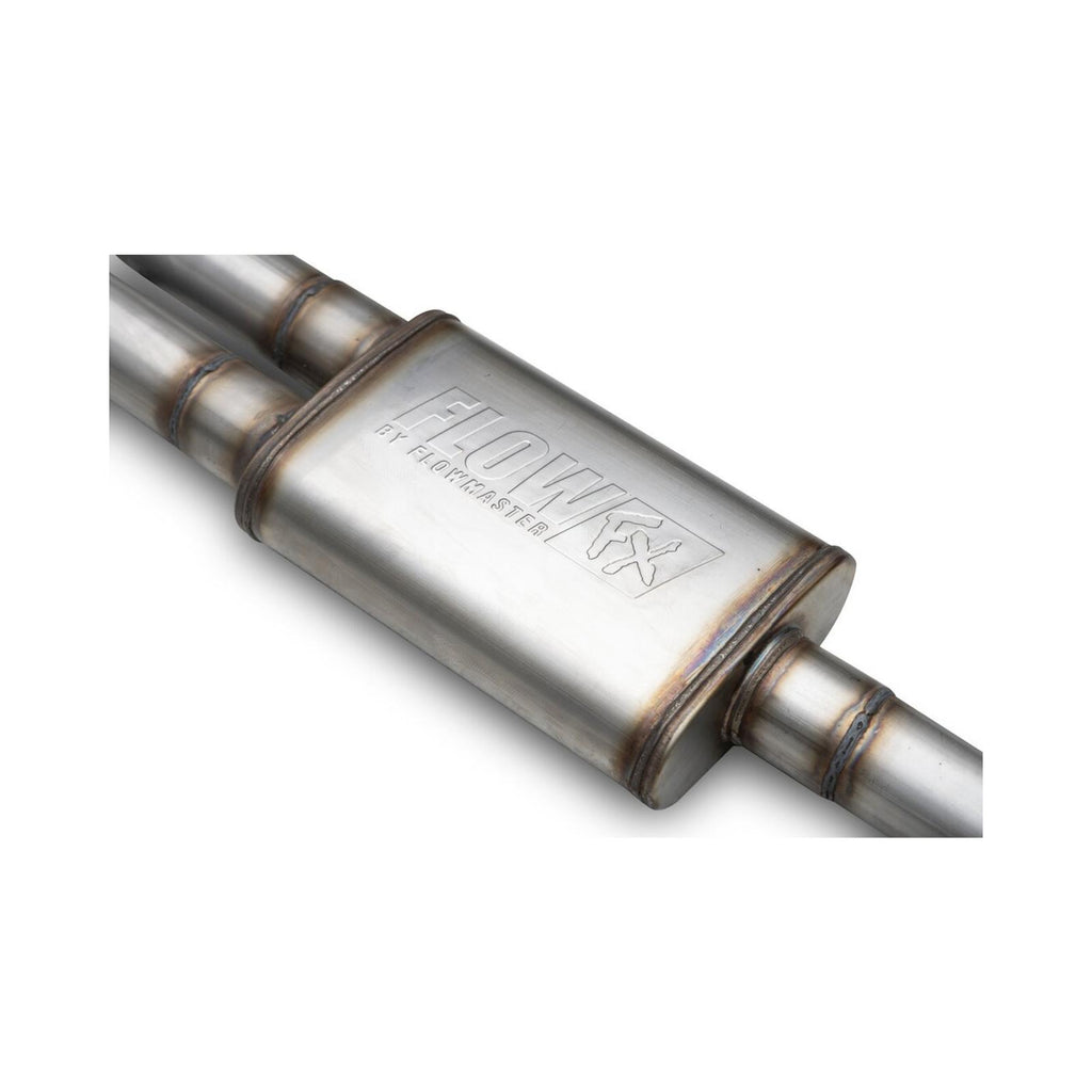 Flow Fx Direct Fit Muffler Fits 2021-2025 Ford F-150 With 2.7, 3.5 And 5.0-Liter Non-Powerboost Engines With Factory Dual Tailpipes Flowmaster
