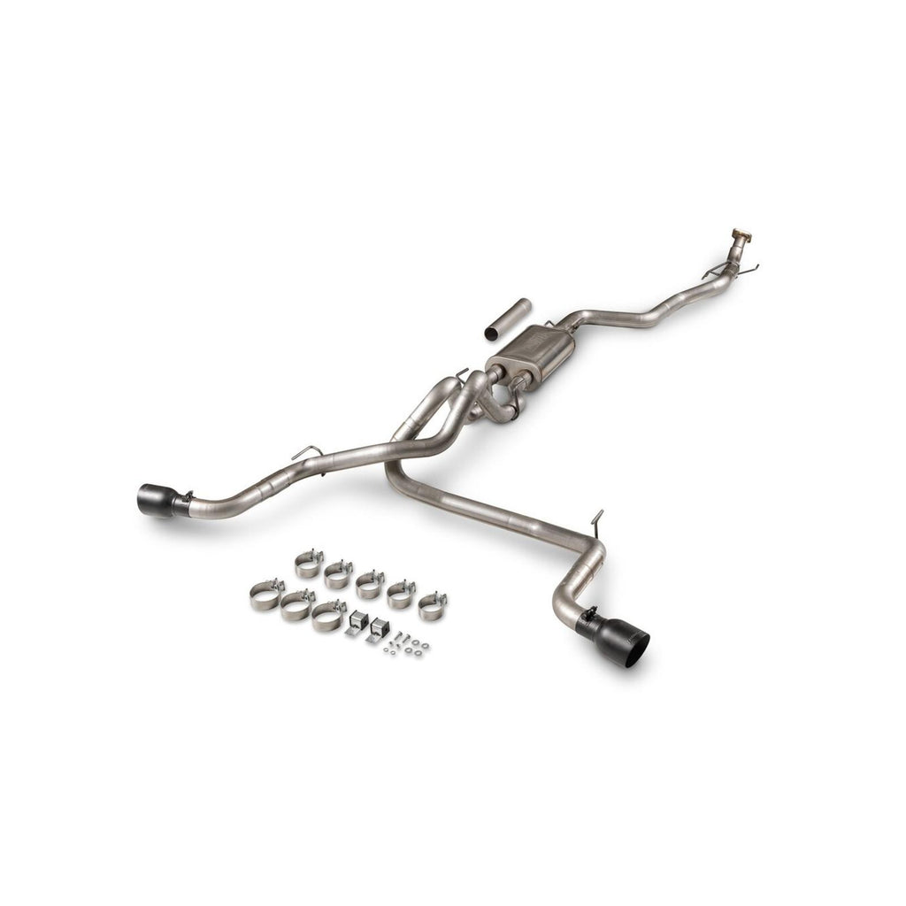 Flow Fx Cat-Back Exhaust System Fits 2024-2025 Toyota Tacoma 2.4-Liter, All Wheelbases, Flowfx Dual Out Side Cat-Back Exhaust System, Stainless Steel – Moderate Sound Flowmaster