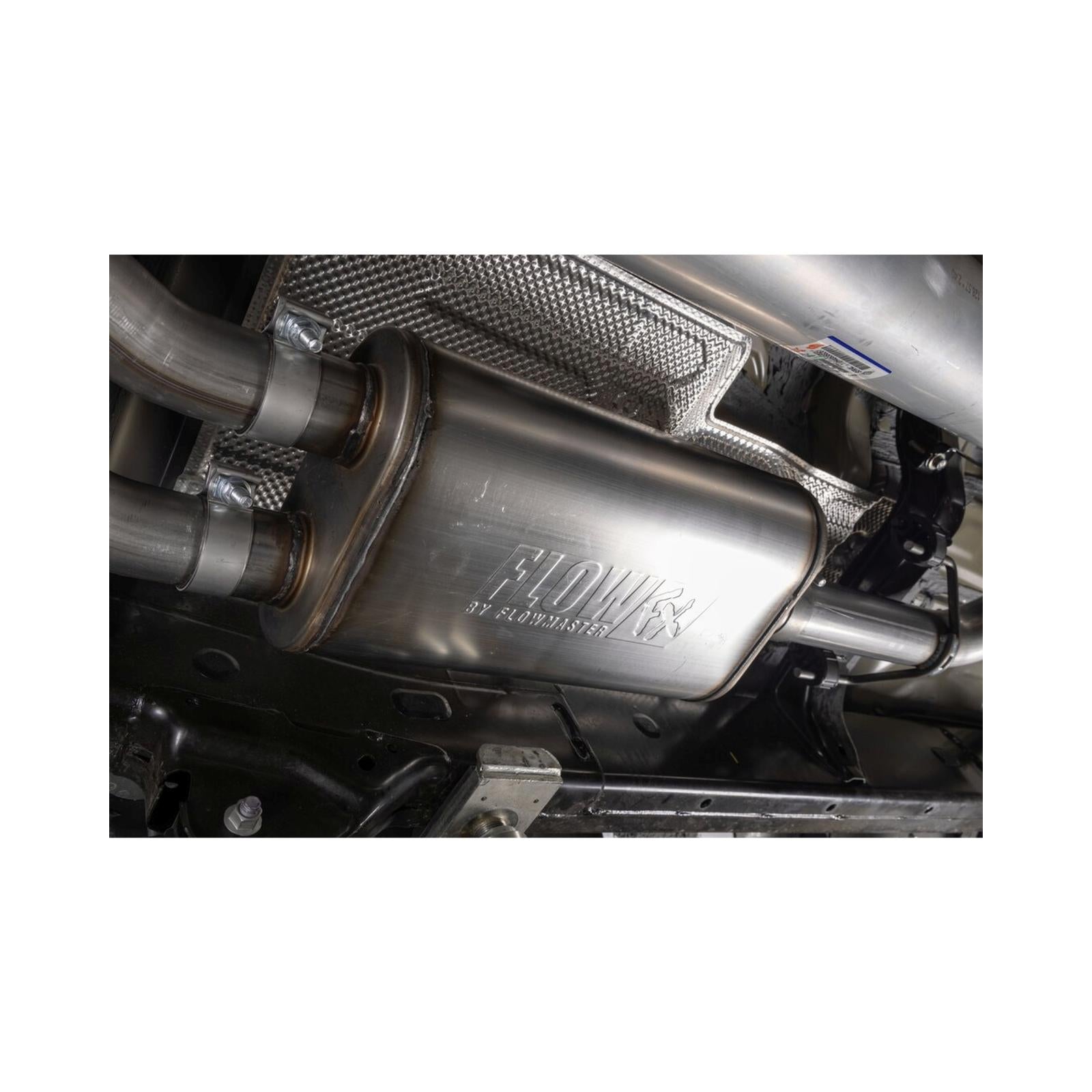 Flow Fx Cat-Back Exhaust System Fits 2024-2025 Toyota Tacoma 2.4-Liter, All Wheelbases, Flowfx Dual Out Side Cat-Back Exhaust System, Stainless Steel – Moderate Sound Flowmaster
