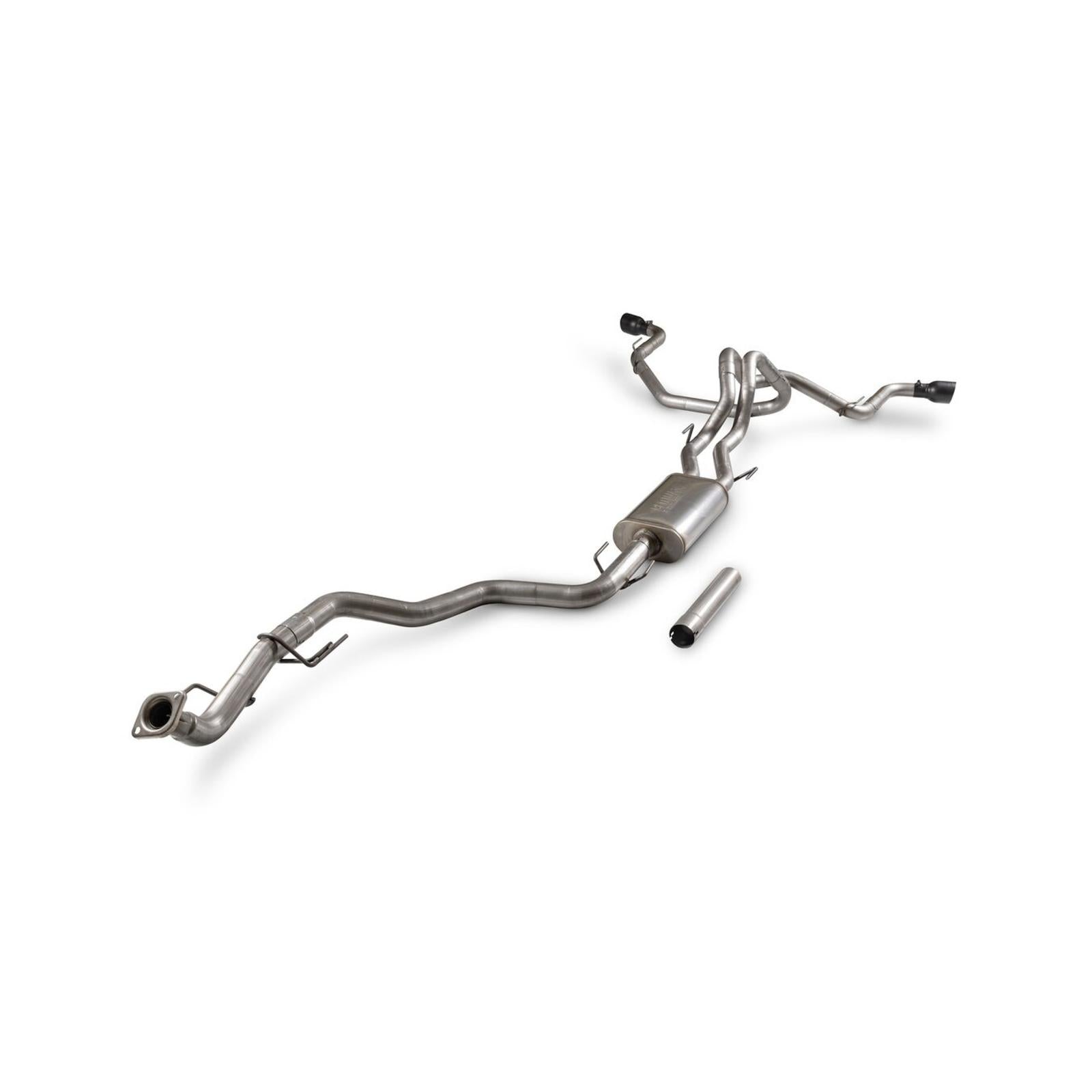 Flow Fx Cat-Back Exhaust System Fits 2024-2025 Toyota Tacoma 2.4-Liter, All Wheelbases, Flowfx Dual Out Side Cat-Back Exhaust System, Stainless Steel – Moderate Sound Flowmaster