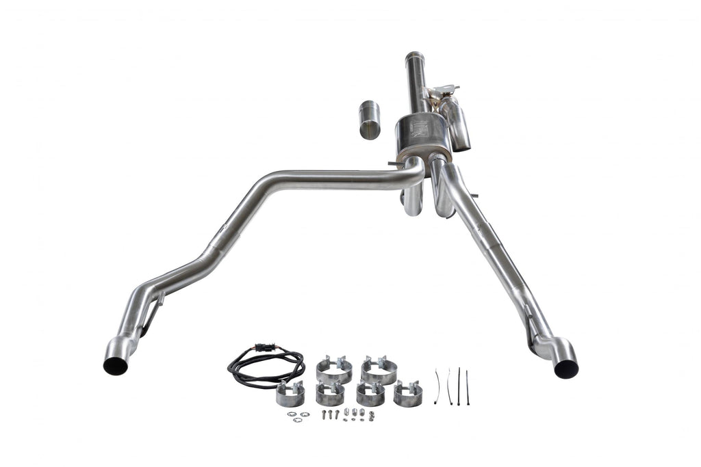 Flow Fx Cat-Back Exhaust System Fits 2024-2026 GM 1500 6.2-Liter, Flowfx Cat-Back Exhaust System, With Active Valve, 409 Stainless Steel Flowmaster