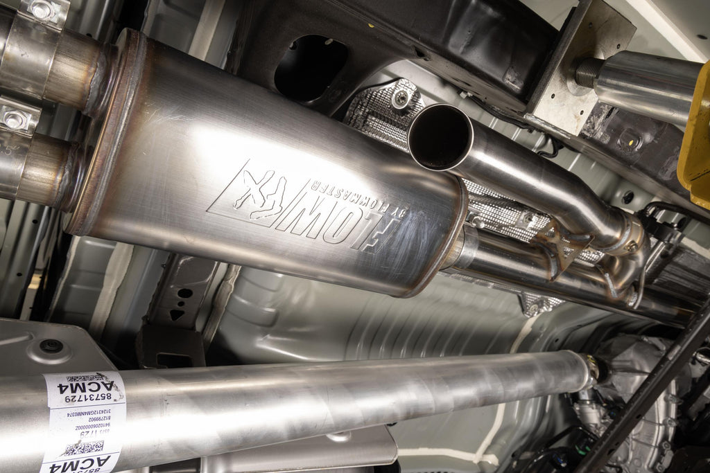 Flow Fx Cat-Back Exhaust System Fits 2024-2026 GM 1500 6.2-Liter, Flowfx Cat-Back Exhaust System, With Active Valve, 409 Stainless Steel Flowmaster