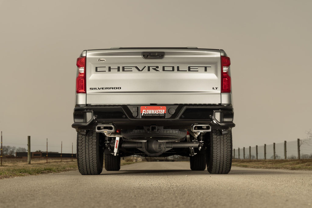 Flow Fx Cat-Back Exhaust System Fits 2024-2026 GM 1500 6.2-Liter, Flowfx Cat-Back Exhaust System, With Active Valve, 409 Stainless Steel Flowmaster