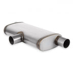 Flow Fx Muffler Flow Fx Muffler 2.5 In/Out Oval Body Transverse Moderate Sound Stainless Steel Flowmaster